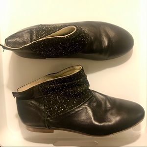 Anniel leather booties